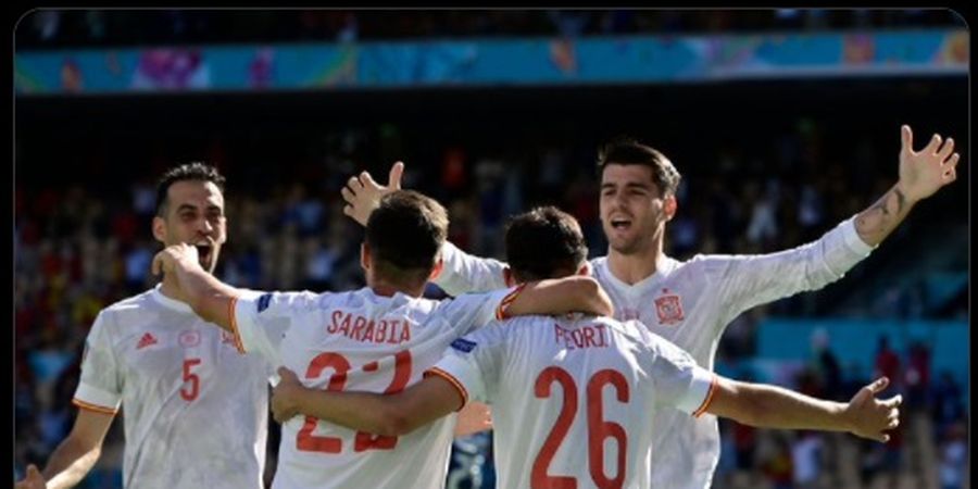 Hasil EURO 2020 - Libas Slovakia 5 Gol Tanpa Balas, Spanyol Lolos ke 16 Besar