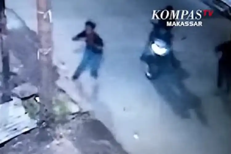 Komplotan Geng Motor Dibuat Kocar-kacir Orang Ini, Sekali Gertak Langsung Keringat Dingin