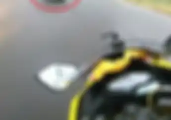 Waduh! Video Detik-detik Yamaha Aerox Bannya Selip Lalu Tersungkur Saat Sunmori