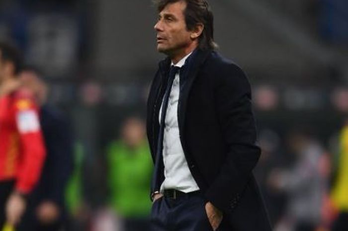 Mantan pelatih Juventus, Antonio Conte, saat ini menakhodai Inter Milan.