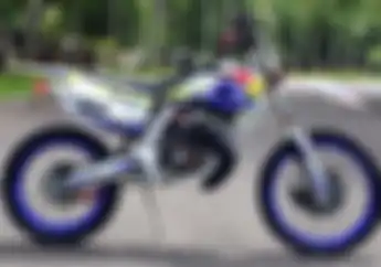 Aura Balap Motor Yamaha RX-Z Hilang Usai Dimodif Buat Trabasan di Jalur Ekstrim
