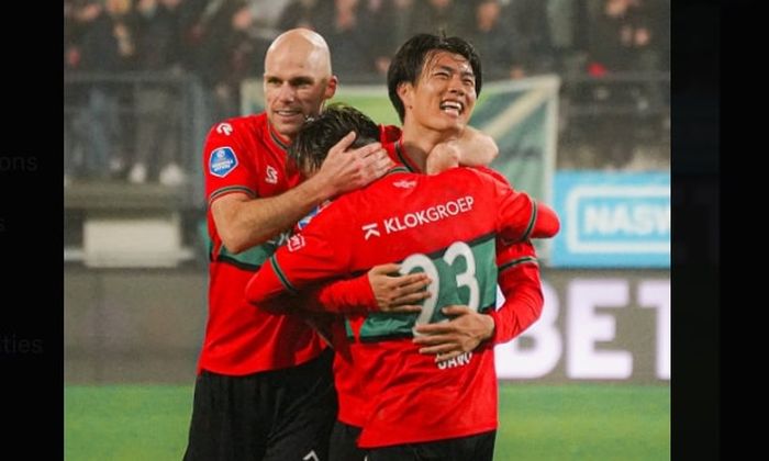 Derbi Indonesia di Piala Belanda antara Calvin Verdonk vs Eliano Reijnders dimenangkan NEC Nijmegen atas PEC Zwolle (29/10/2024).