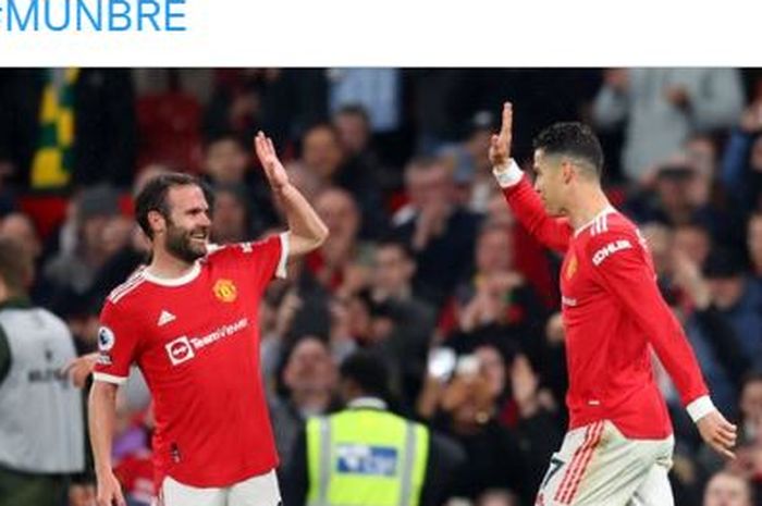 Manchester United menempel ke zona Liga Champions di klasemen Liga Inggris. Adapun Cristiano Ronaldo mendekati perolehan gol Mo Salah.