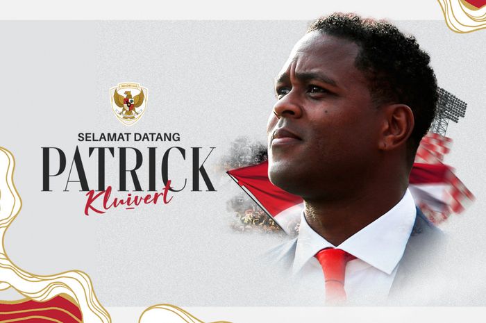 Patrick Kluivert resmi ditunjuk pelatih Timnas Indonesia.