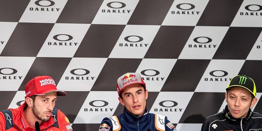 Berada di Atas Angin, Marc Marquez Lancarkan Psywar ke Valentino Rossi