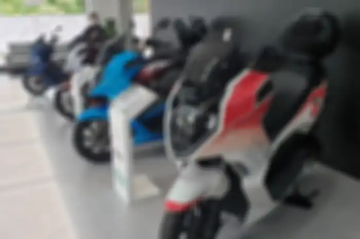 Ilustrasi dealer motor listrik.