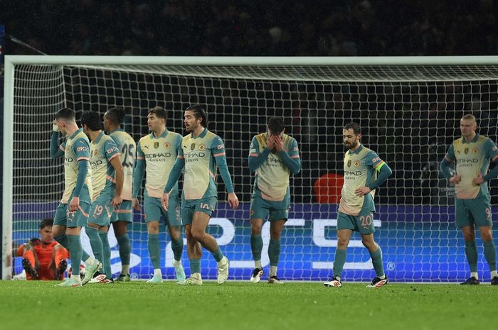 Man City tak berdaya dilibas PSG di Paris (22/1/2025) dan dipastikan tak bisa lolos langsung ke babak 16 besar Liga Champions, bakal jalani hidup mati melawan Club Brugge.
