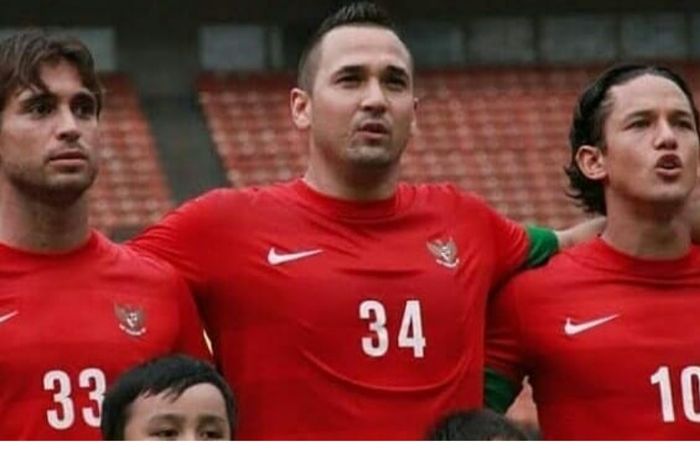 Mantan pemain timnas Indonesia, Jhonny van Beukering.