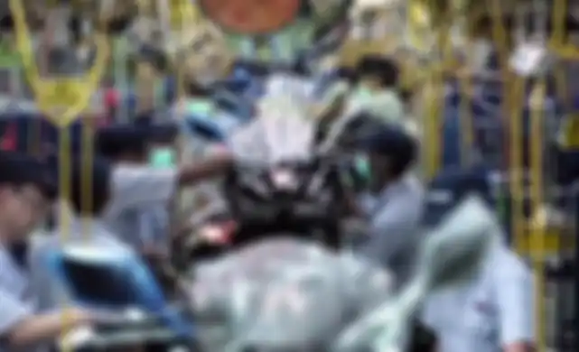 Illustrasi pabrik Yamaha, lowongan kerja di PT Yamaha Indonesia Motor Manufacturing (YIMM).