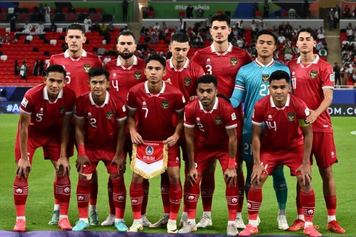 Skuad Timnas Indonesia untuk Piala Asia 2023.