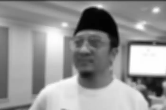 Ustaz Yusuf Mansur saat ditemui di kawasan Gatot Subroto, Selasa (12/10/2021).