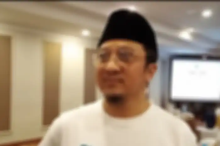 Ustaz Yusuf Mansur saat ditemui di kawasan Gatot Subroto, Selasa (12/10/2021).