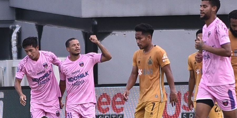 Hasil Liga 1 - Kasim Botan Sirnakan Kemenangan Persik Kediri atas Persita Tangerang