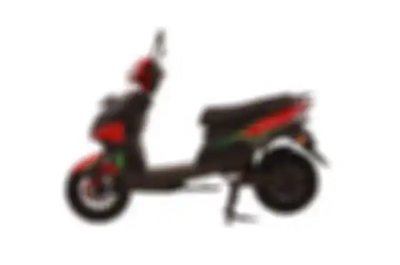Tampak samping kiri motor listrik Volta 401.