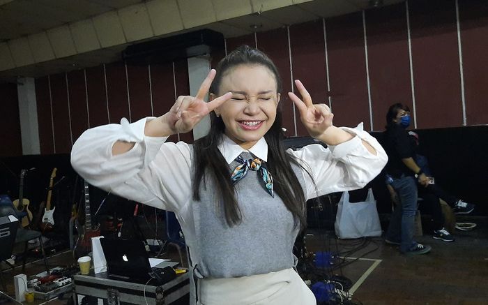 Rossa saat ditemui Grid.ID di kawasan Cilandak, Jakarta Selatan, Senin (23/5/2022).