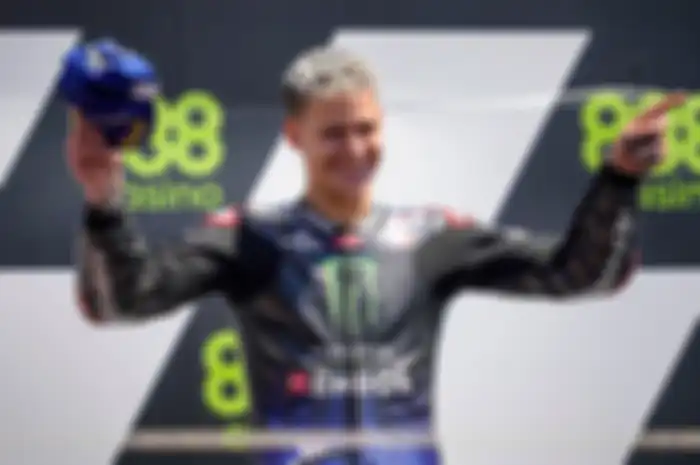 Foto Ilustrasi. Hadapi MotoGP 2021 di Italia, Fabio Quartararo pamer lengan.