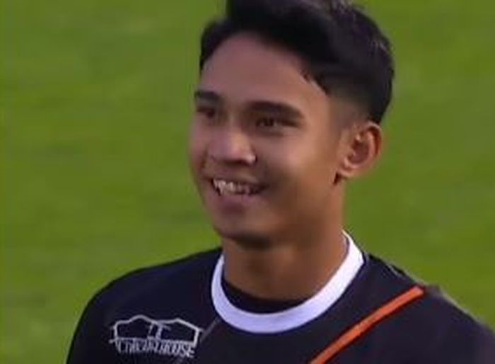 Marselino Ferdinan tampil saat KMSK Deinze mengalahkan Beerschot 4-2 di Mayor Van De Wiele Stadium, Minggu (18/2/2024).