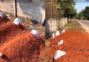Geger, Tetiba Muncul Penampakan 5 Makam Berkain Kafan Berjejer di Pinggir Jalan Ini, Ternyata Ada Kisah Mencengangkan di Baliknya