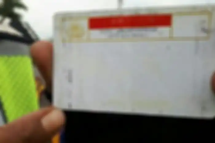 Data yang dicetak di SIM hilang