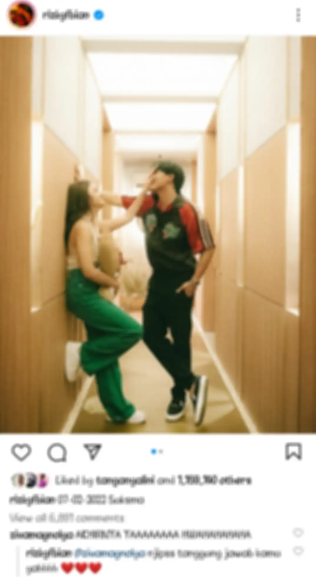 Rizky Febian dan Mahalini