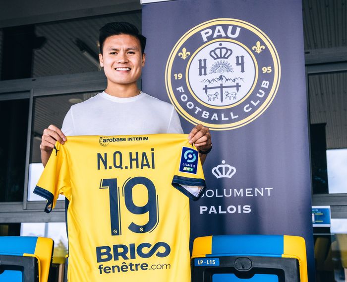 Bintang timnas Vietnam, Nguyen Quang Hai resmi gabung klub Prancis, Pau FC.