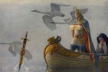 Legenda Pedang Excalibur dan Raja Arthur dalam Mitologi Inggris