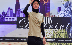 Tiada Alasan Mager di Minggu Terakhir Ramadan, Ini 4 Inspirasi Gaya Modest Sporty dari ASTEC