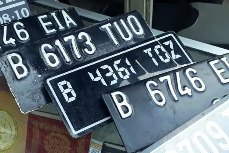 Waspada 7 Jenis Pelat Nomor Ini Jadi Incaran Polisi, Dendanya Bisa DP Motor