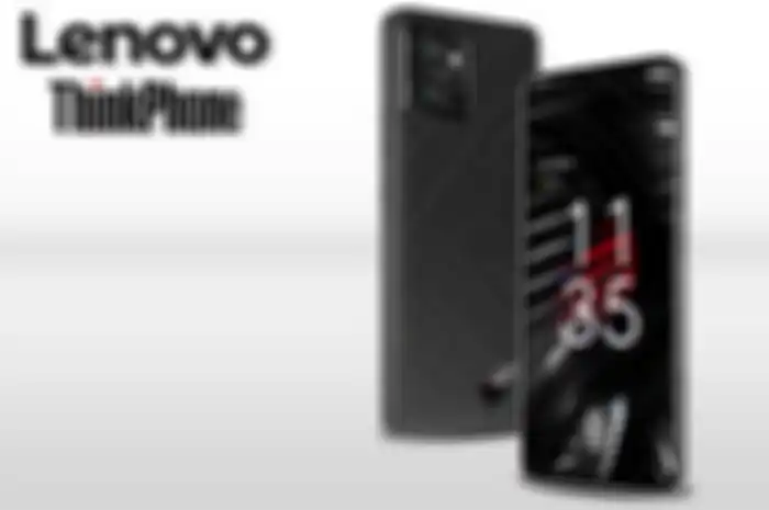 Desain render Lenovo ThinkPhone