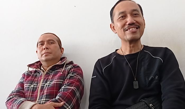 Eksekutif Produser film Merah Putih One For All, Endiarto saat ditemui di kawasan Setiabudi, Jakarta Pusat, Jumat (15/8/2025).