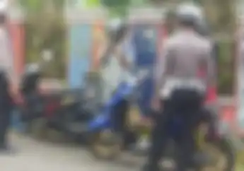 Polisi Banyumas Terapkan Tilang Manual Lagi, Empat Motor Pakai Knalpot Brong Diciduk