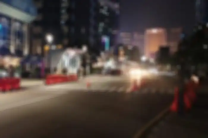 Begini kondisi zebra cross kawasan Dukuh Atas usai Citayam Fashion Week tak lagi viral.