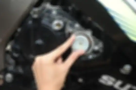 Tiap ganti oli ditap sampai habis sekaligus ganti filternya