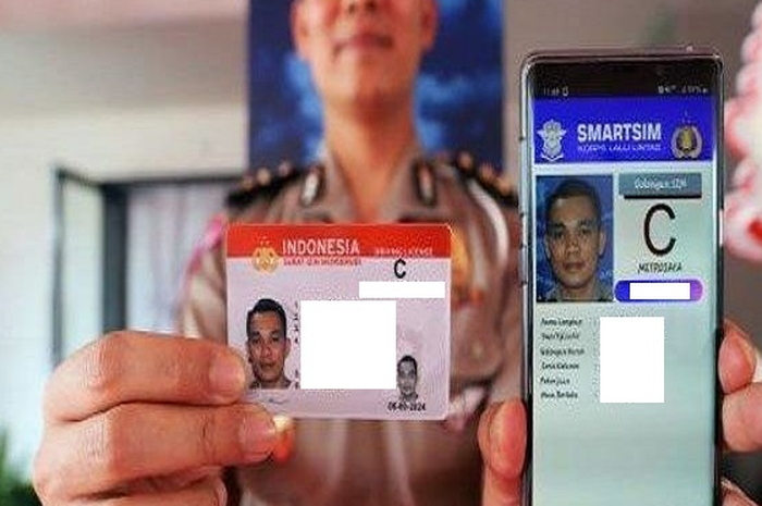 Ilustrasi urus pembuatan SIM C ternyata bisa melalui online.