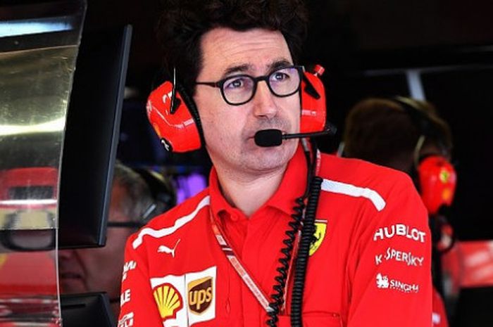 Kepala tim Ferrari, Mattia Binotto