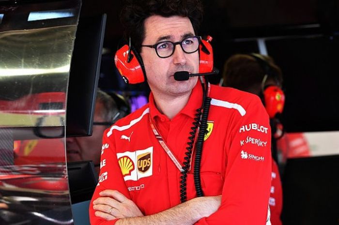 Kepala tim Ferrari, Mattia Binotto