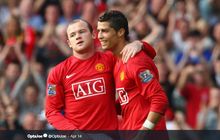 Karena Satu Alasan, Wayne Rooney Senang Saat Cristiano Ronaldo Pergi dari Man United