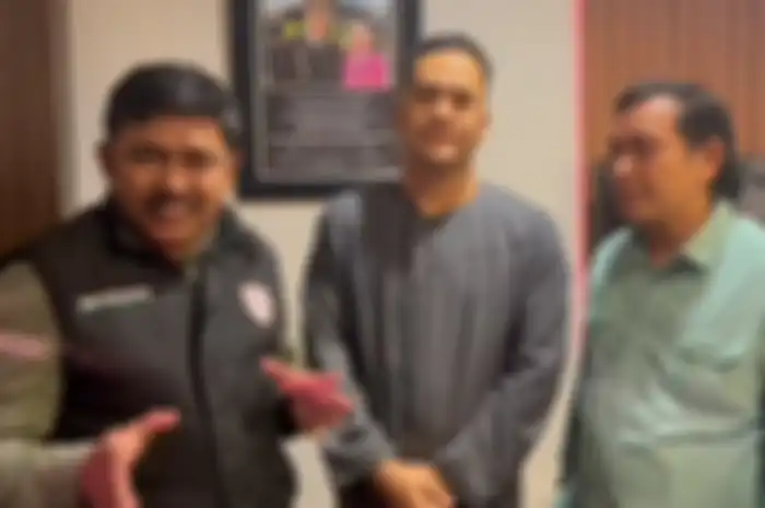 Saipul Jamil saat ditemui di Polsek Tambora, Jakarta Barat, Minggu (7/1/2023).