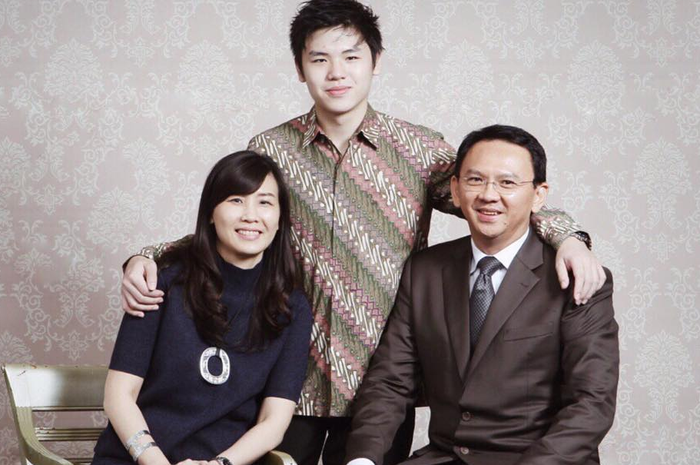 Nicholas Sean Bersama Ahok dan Veronica Tan
