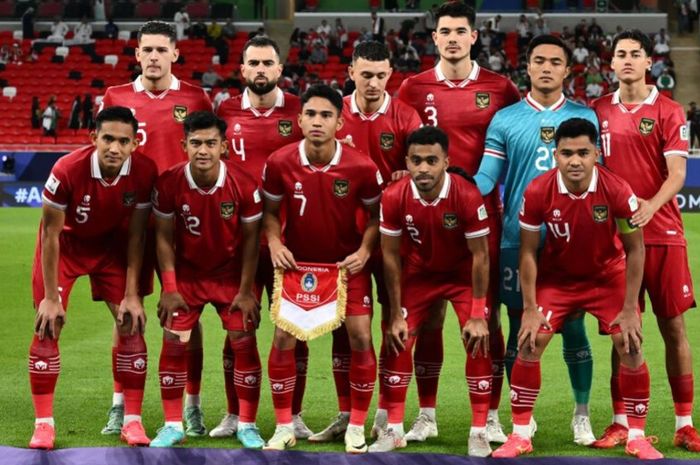 Skuad Timnas Indonesia untuk Piala Asia 2023.