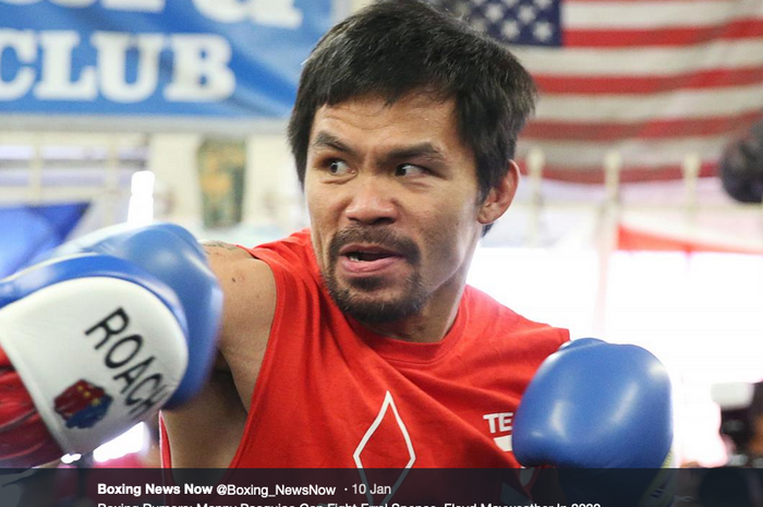 Petinju dan senator Filipina, Manny Pacquiao.