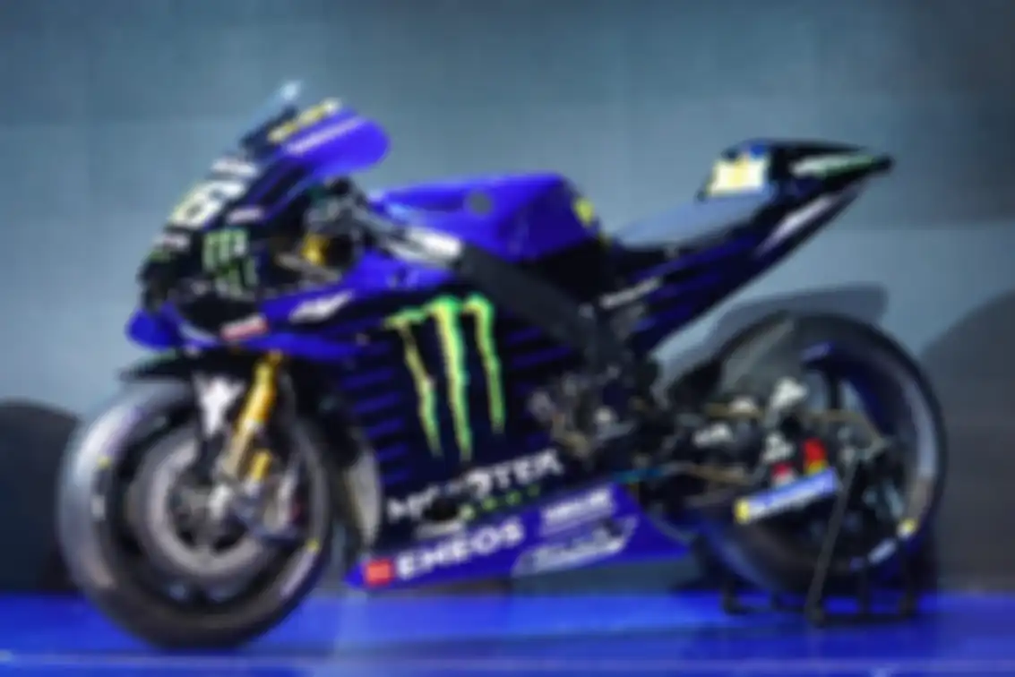 Warna baru motor balap Yamaha Monster MotoGP 2019