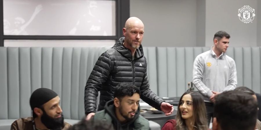 Erik ten Hag Sampaikan 1 Pesan di Acara Bukber Man United, Messi KW Jadi Sorotan