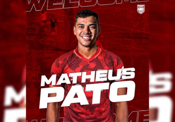 Striker anyar Borneo FC, Matheus Pato.