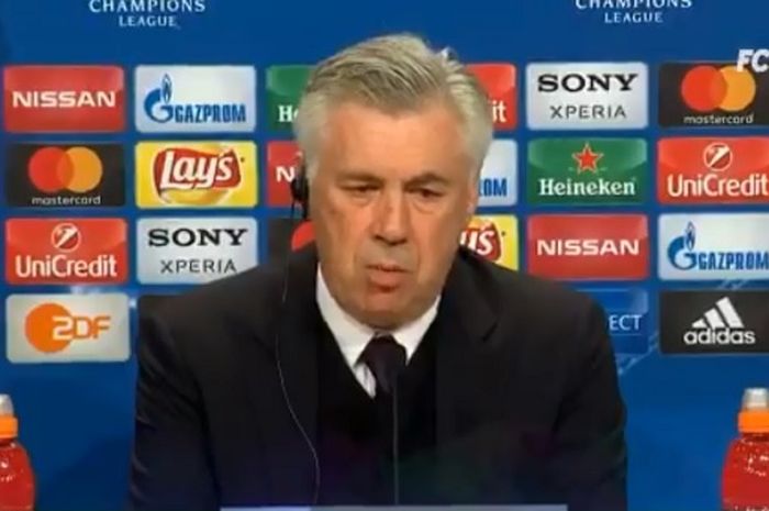 Pelatih Bayern Muenchen, Carlo Ancelotti.