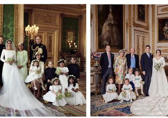 2 Perbedaan Mencolok Foto Resmi Pernikahan Putri Eugenie dengan Pangeran Harry