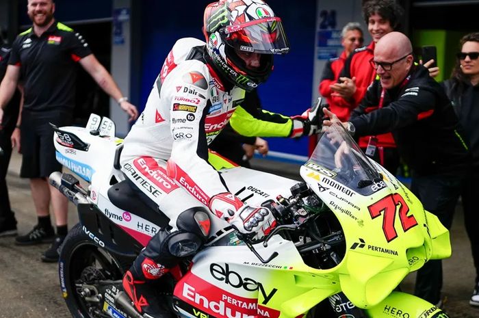 Murid Valentino Rossi, Marco Bezzecchi sempat digelayuti rasa kecewa yang besar usai gelaran MotoGP Qatar 2024.