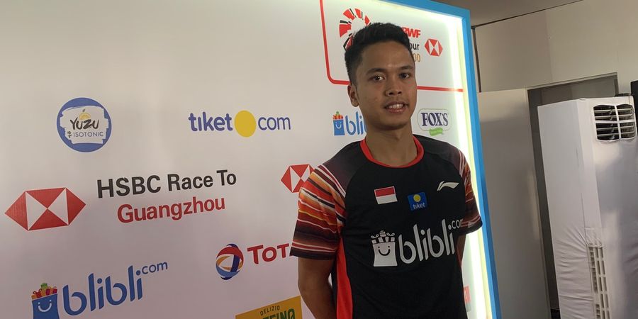 Indonesia Open 2019 - Anthony Sinisuka Ginting Mengaku Hilang Momentum