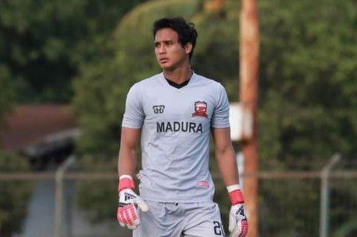 Kiper Madura United, M Ridho 