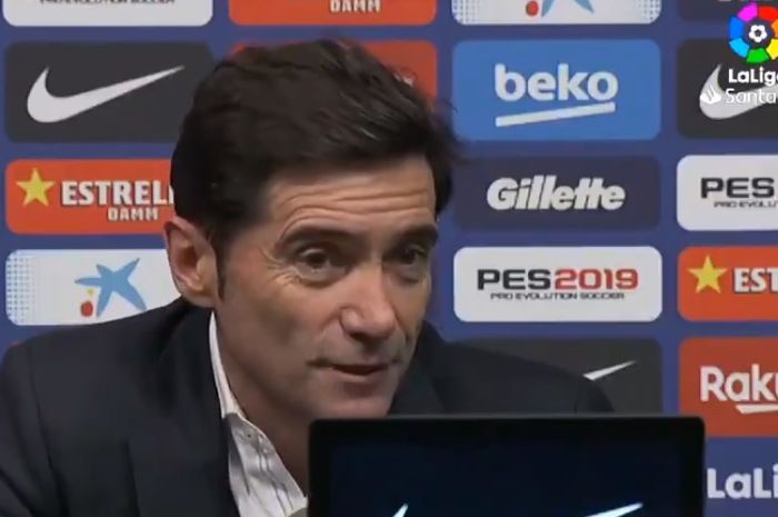 Pelatih Valencia, Marcelino Garcia Toral.